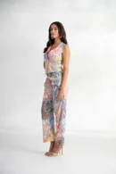 Rangoli — Ikat Print Straight Fit Trousers