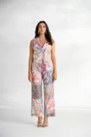 Rangoli — Ikat Print Straight Fit Trousers