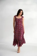 Zeenat — Ajrakh Two-in-One Convertible Dress