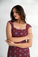 Zeenat — Ajrakh Two-in-One Convertible Dress