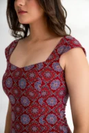 Zeenat — Ajrakh Two-in-One Convertible Dress