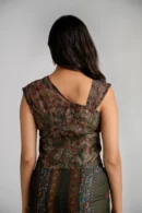 Advika - Tribal Print Corset Top