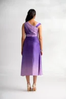 Zaara — Satin Drape Dress