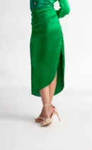 Haritima Light Green Drape Skirt