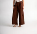 Choco-Brown Flared Trousers